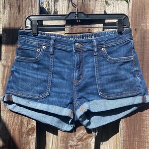 American Eagle Outfitters Women's Blue Denim Shorts